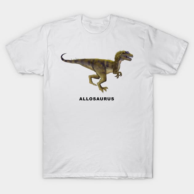 Allosaurus T-Shirt by lucamendieta